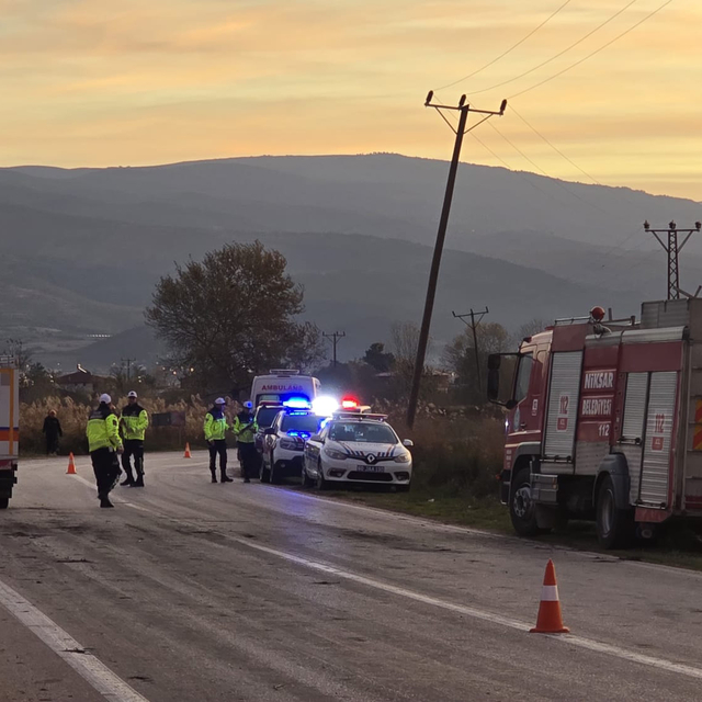Tokat'ta otomobil, sazlık alana uçtu; 2 ölü, 1 yaralı