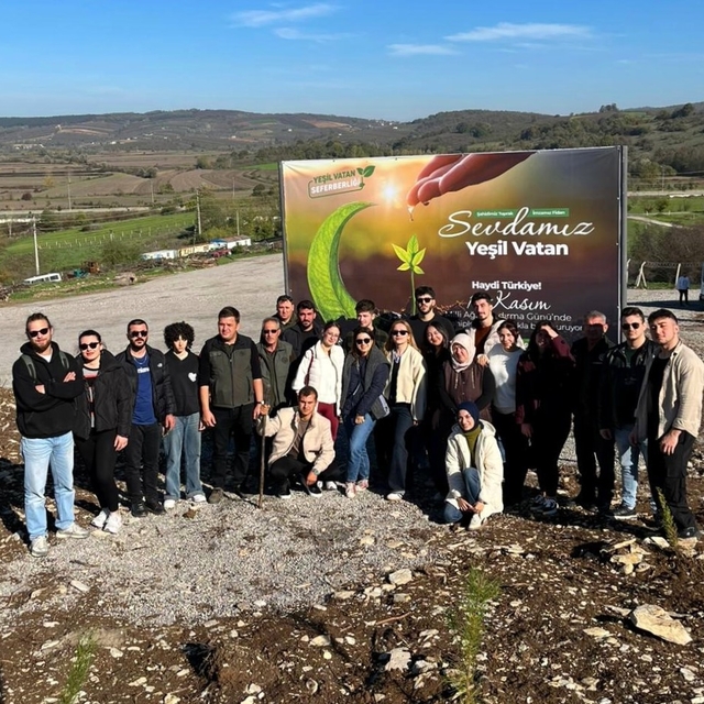 SUBÜ öğrencilerinden yeşil vatan seferberliği