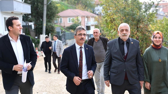 Erenler'in sokakları yenileniyor