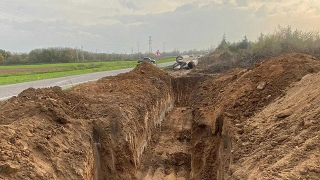 Edirne'ye su sağlayacak Süloğlu Barajı isale hattında çalışmalar sürüyor