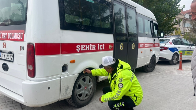 Toplu taşıma araçları kontrol altında