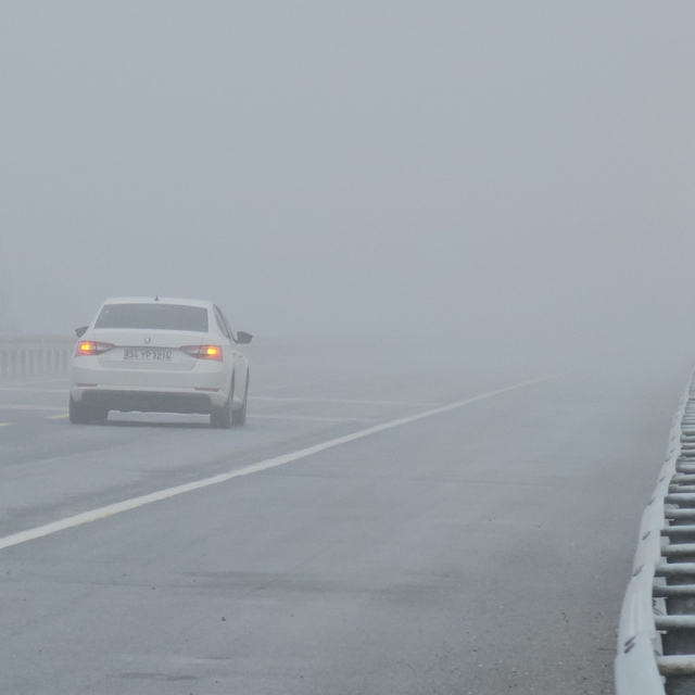 Bitlis'te yoğun sis etkili oldu: Görüş mesafesi sıfıra düştü