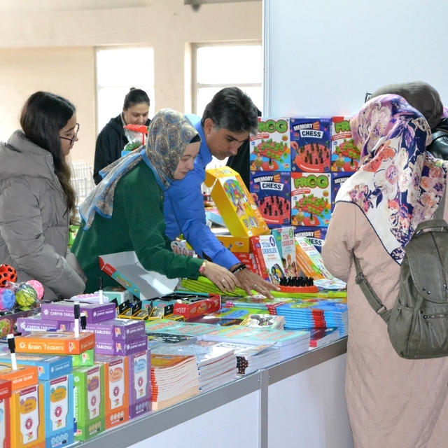 Kitap severler bu fuarda buluştu