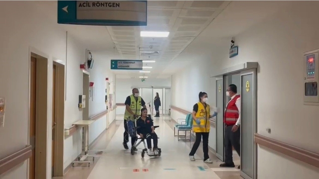 Mehmet Akif Ersoy Devlet Hastanesi'nde 'TAMP' tatbikatı