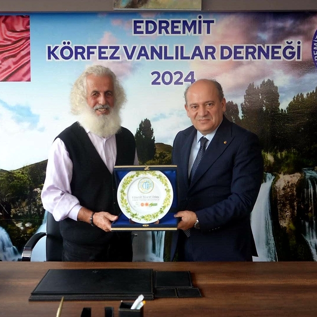 Edremit Ticaret Odası'ndan Edremit Körfezi Vanlılar Derneğine ziyaret