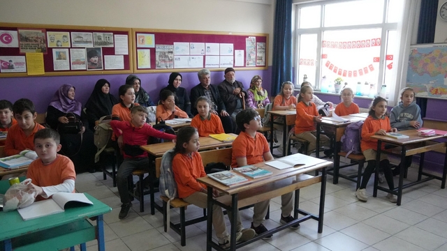 Düzce'de görme engelli öğretmen için sürpriz etkinlik