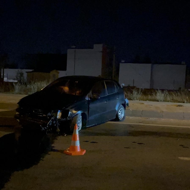 Metrelerce sürüklenen araç paramparça oldu, içindekiler kazayı sıyrık bile...