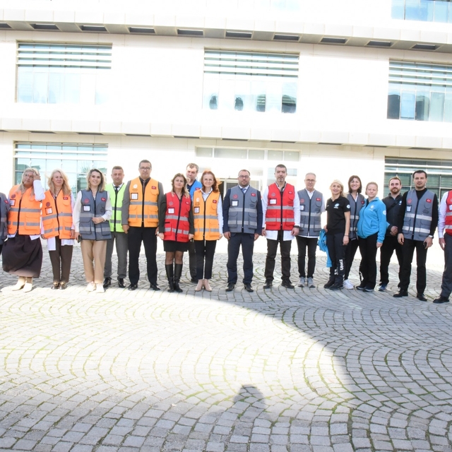 Çanakkale'de kimyasal kaza tatbikatı yapıldı