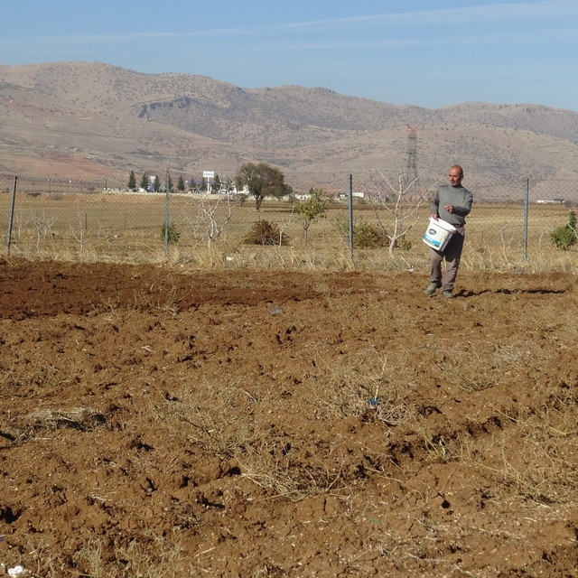 Gercüş'te çiftçiler tohumlarını toprakla buluşturuyor