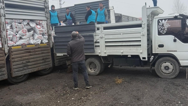 Patnos'ta on bin haneye kömür desteği