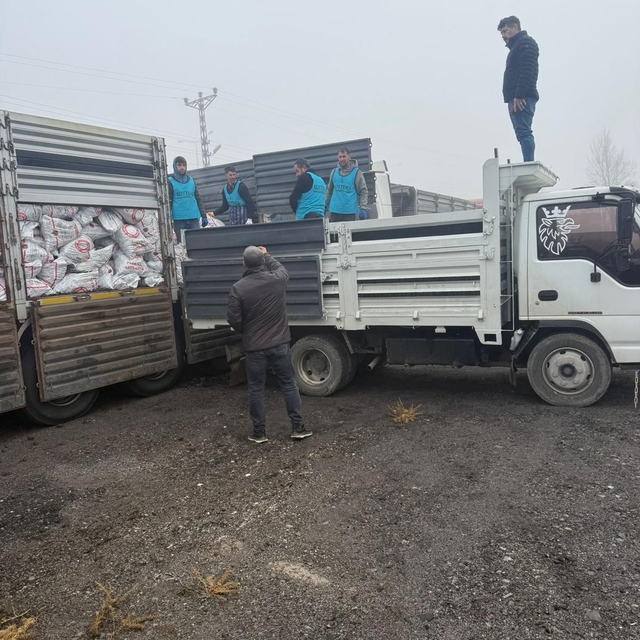 Patnos'ta on bin haneye kömür desteği