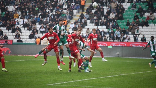 Konyaspor ile Antalyaspor 29. randevuda