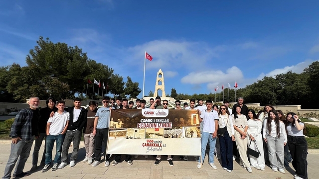 Canikli gençler Çanakkale'ye gönderiliyor