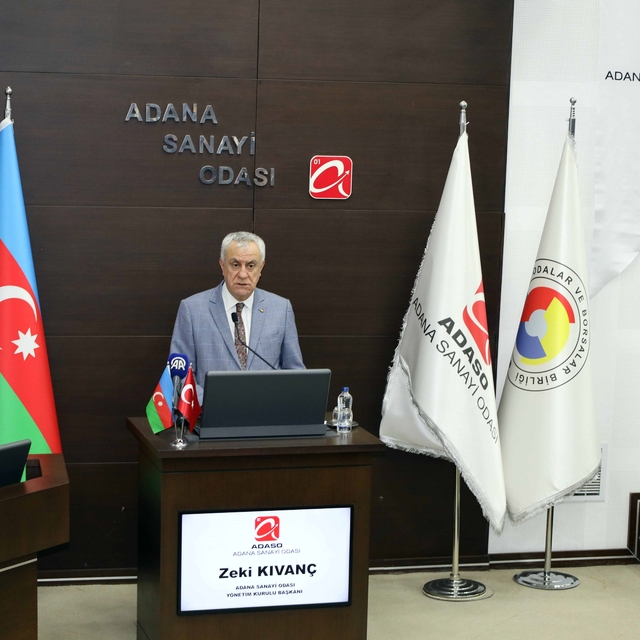 Adana Sanayi Odası Başkanı Kıvanç: "Azerbaycan ile ticaret hedefi 15 milyar...