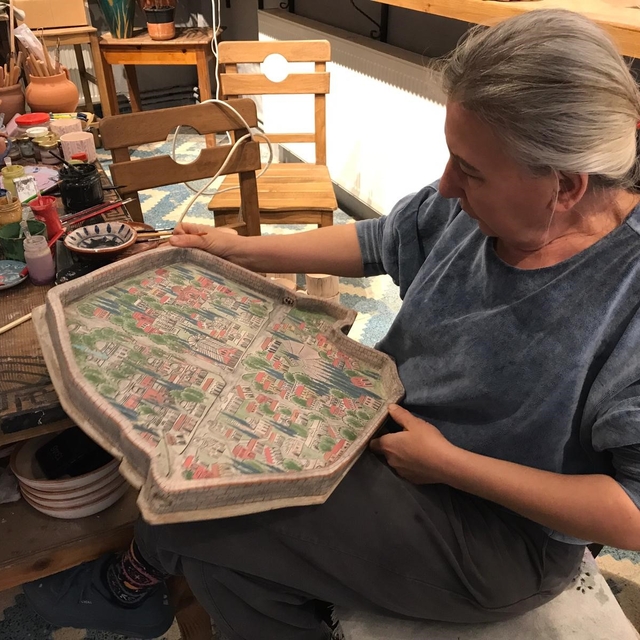 Yapımı 1,5 ay süren eser, Papa 14'üncü Leo'ya takdim edilmeye hazır