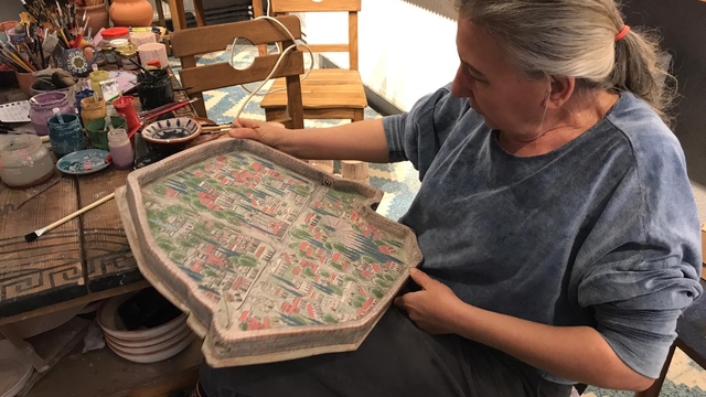 Yapımı 1,5 ay süren eser, Papa 14'üncü Leo'ya takdim edilmeye hazır