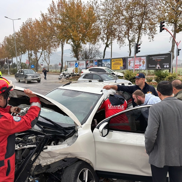 Menteşe'de kaza: 2 yaralı