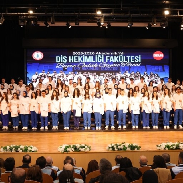 BEUN'da geleceğin diş hekimleri beyaz önlüklerini giydi