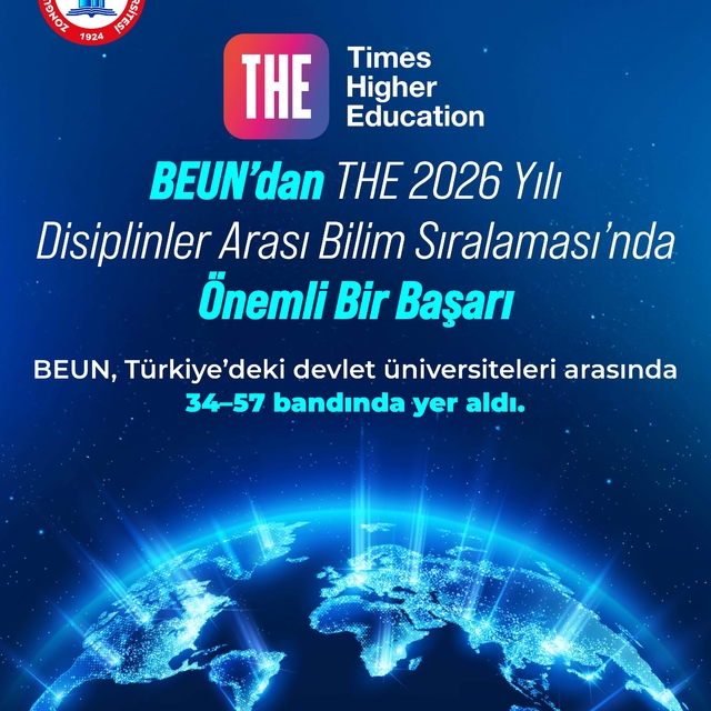 BEUN'dan THE 2026 Yılı Disiplinler Arası Bilim Sıralaması'nda Önemli Bir Ba...
