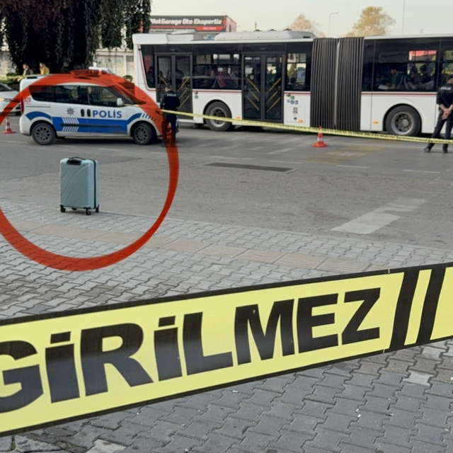 Samsun'da şüpheli valiz paniği