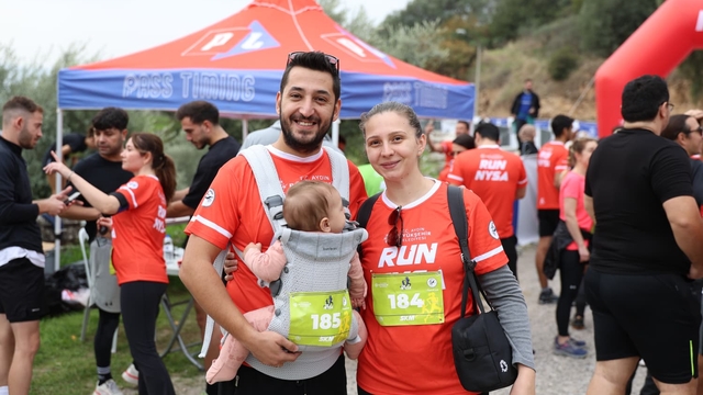 Aydın'da antik kentler arasında koşu düzenlendi