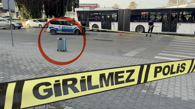 Samsun'da şüpheli valiz paniği