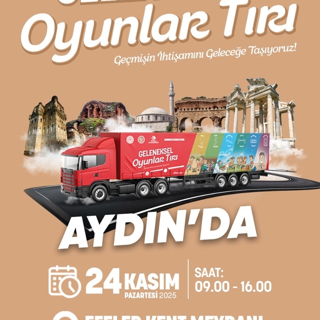 "Bir Tır Dolusu Mutluluk" Aydın'da