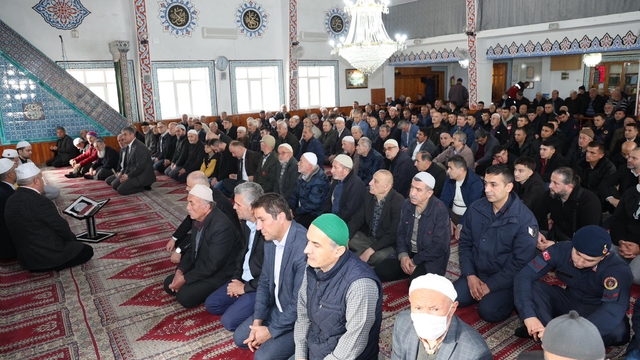 Karabük'te şehit Astsubay Kıdemli Başçavuş Nuri Özcan için mevlit okutuldu