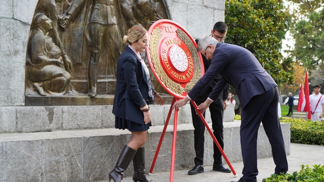 Samsun'da Öğretmenler Günü kutlaması