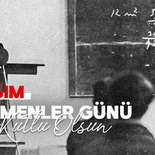 Rektör Hacımüftüoğlu; "24 Kasım Öğretmenler Günü kutlu olsun"