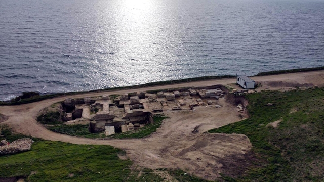 Perinthos Antik Kenti kazılarında Mola Burnu'nda yeni buluntular elde edildi