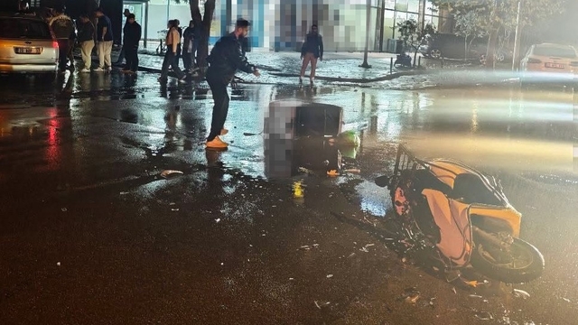 Yola kontrolsüz çıkan otomobil, motosikletle çarpıştı: 1 ölü