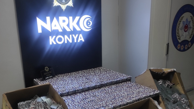 Konya'da uyuşturucu taciri 140 kişi tutuklandı