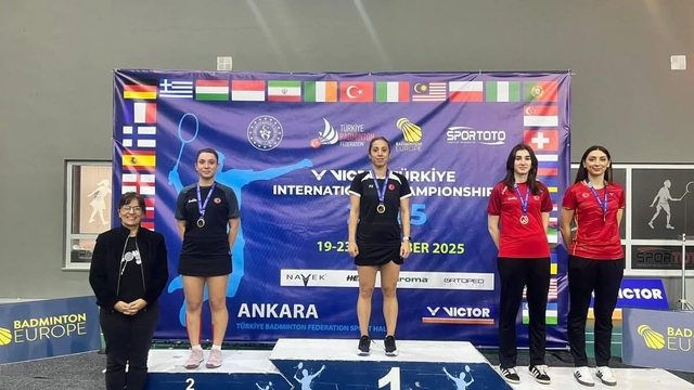 Erzincanlı badmintonculardan uluslararası şampiyonada 3 altın, 2 bronz madalya