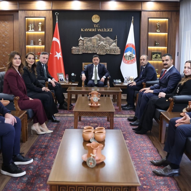 Vali Çiçek; eğitimcileri kabul etti