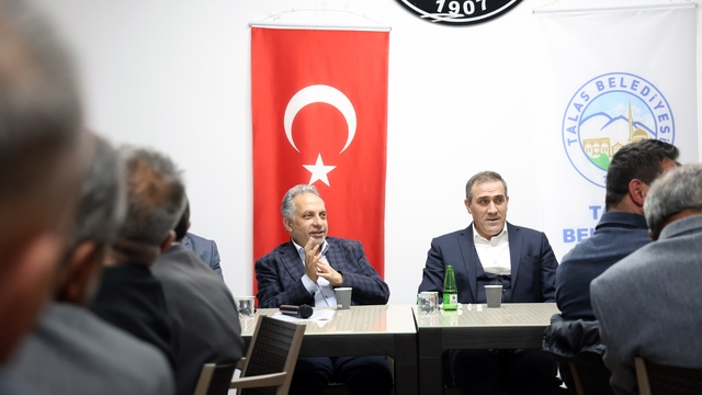 Talas'ta muhtarlar Akçakaya'da buluştu