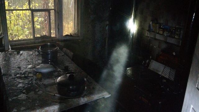 Mutfakta çıkan yangın söndürüldü