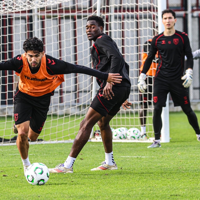 Samsunspor, Breidablik Kopavogur maçı hazırlıklarına başladı