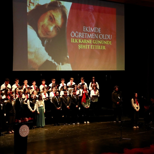 Ordu'da Öğretmenler Günü kutlaması