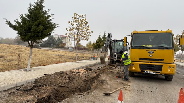 Arguvan'da doğalgaz çalışmaları başladı