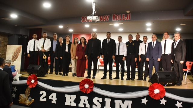 Söke'de 24 Kasım Öğretmenler Günü kutlandı