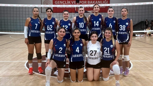 Elazığ Belediyespor Kadın Voleybol Takımı, galibiyete uzandı