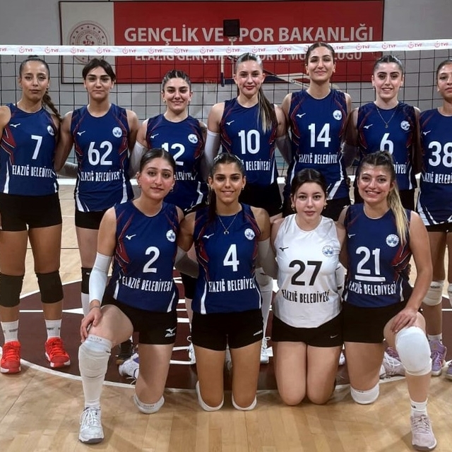 Elazığ Belediyespor Kadın Voleybol Takımı, galibiyete uzandı