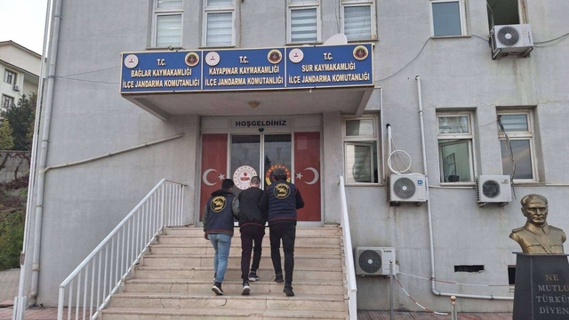 Diyarbakır'da haklarında kesinleşmiş hapis cezası bulunan 94 kişi yakalandı