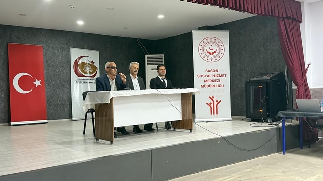 Sason'da şehit ve gazi aileleri öğrencilerle buluştu