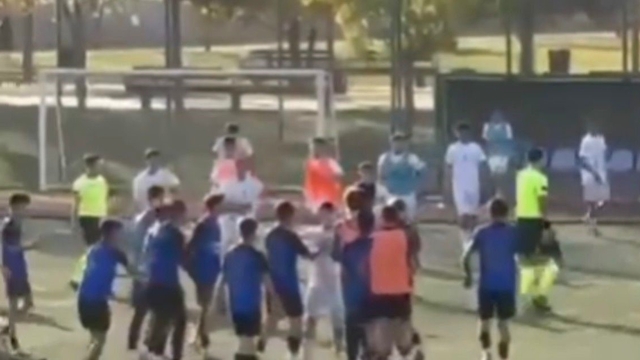 Gaziantep'te futbol maçı sonrası kavga çıktı