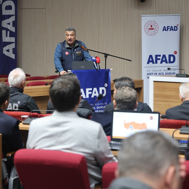 Konya'da İl Afet Risk Azaltma Planı Değerlendirme Toplantısı düzenlendi