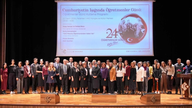 Hasan Kalyoncu Üniversitesi'nde 24 Kasım Öğretmenler Günü coşkusu