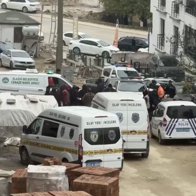 Elazığ'da 3'üncü kattan düşen inşaat bekçisi hayatını kaybetti