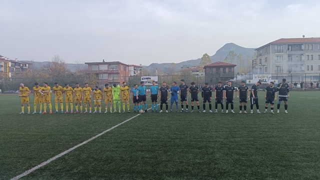 Kastamonu Amatör Lig'de Cide ve Abana takımları karşı karşıya geldi